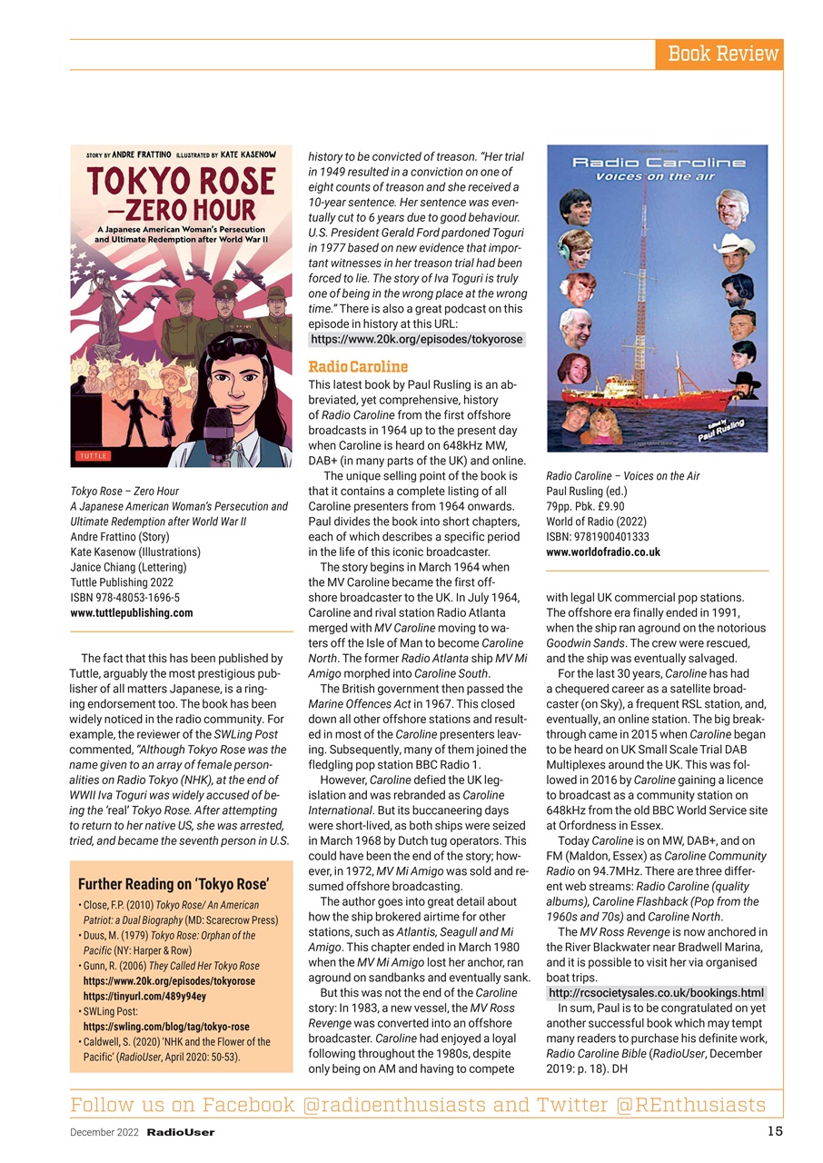 Radio User Preview Pages