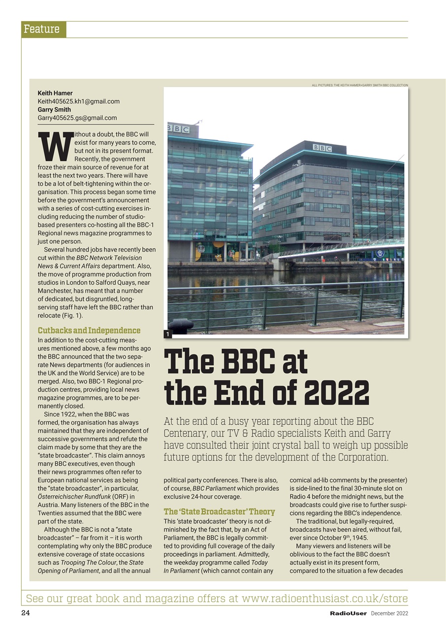 Radio User Preview Pages