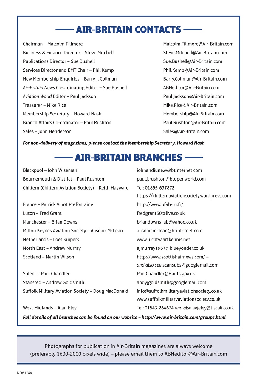 Air Britain News Preview Pages