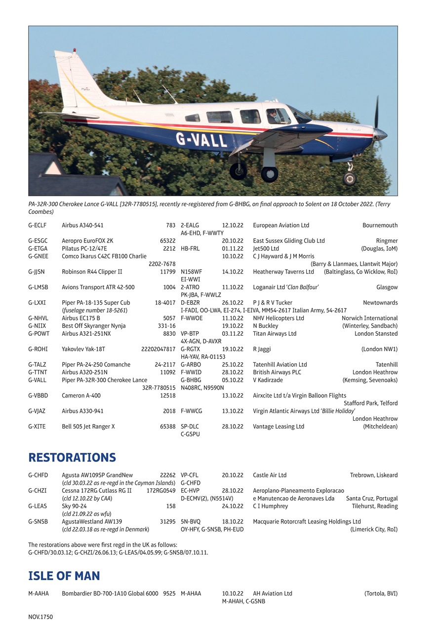 Air Britain News Preview Pages