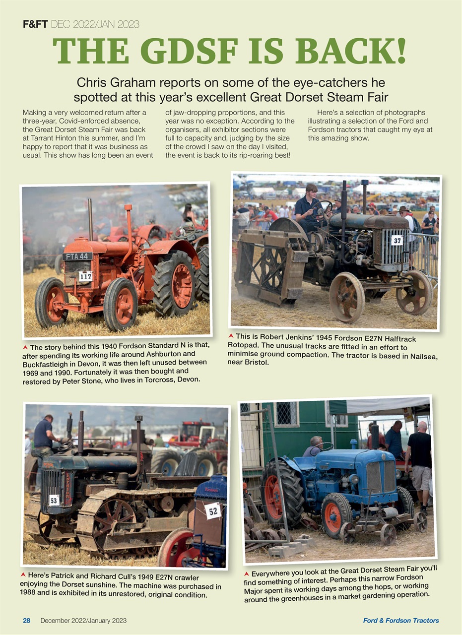 Ford & Fordson Preview Pages
