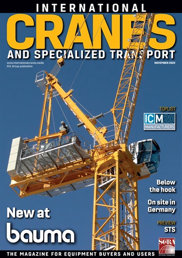 Int. Cranes and Specialized Transp issue 