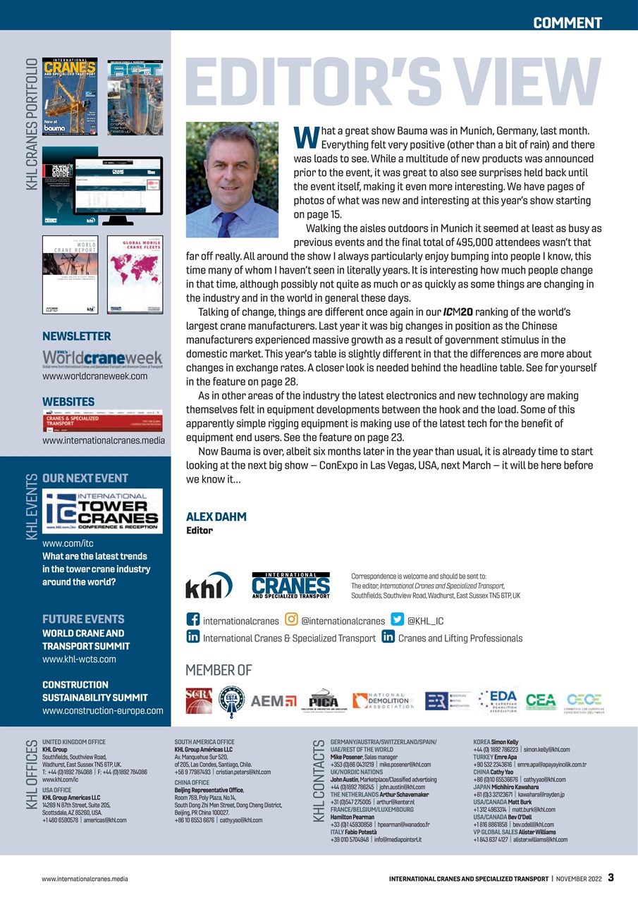 Int. Cranes and Specialized Transp Preview Pages