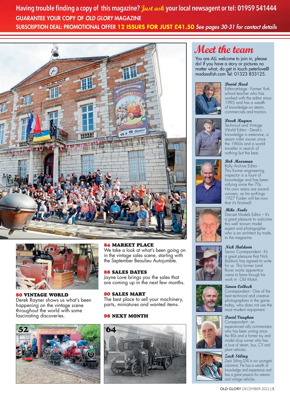 Old Glory Magazine Preview Pages