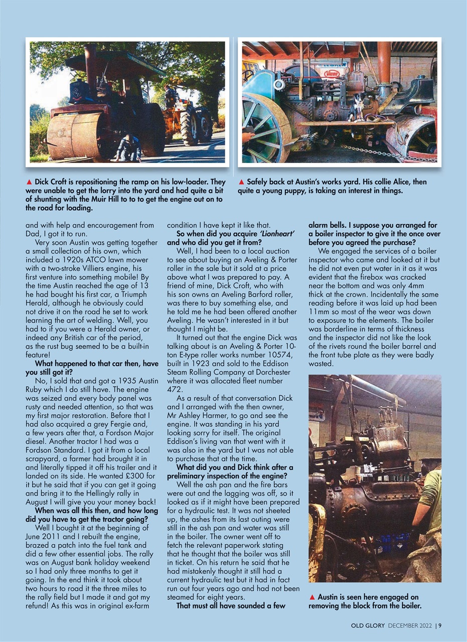 Old Glory Magazine Preview Pages