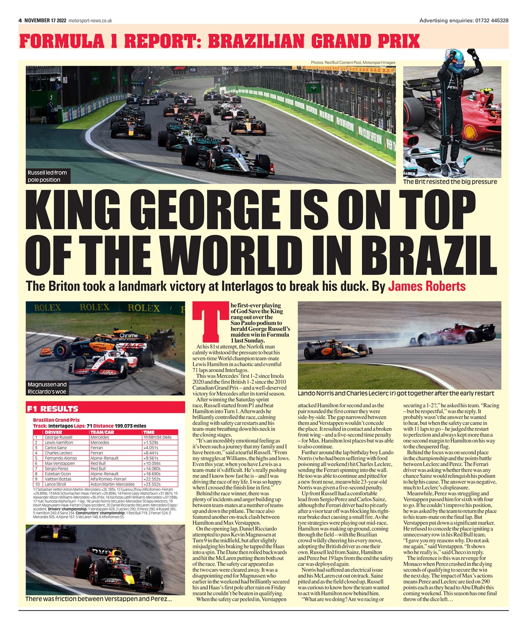 Motorsport News Preview Pages