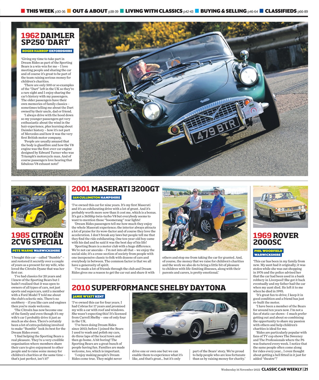 Classic Car Weekly Preview Pages