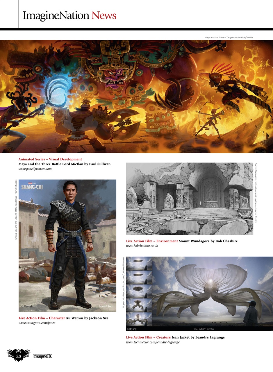 ImagineFX Preview Pages