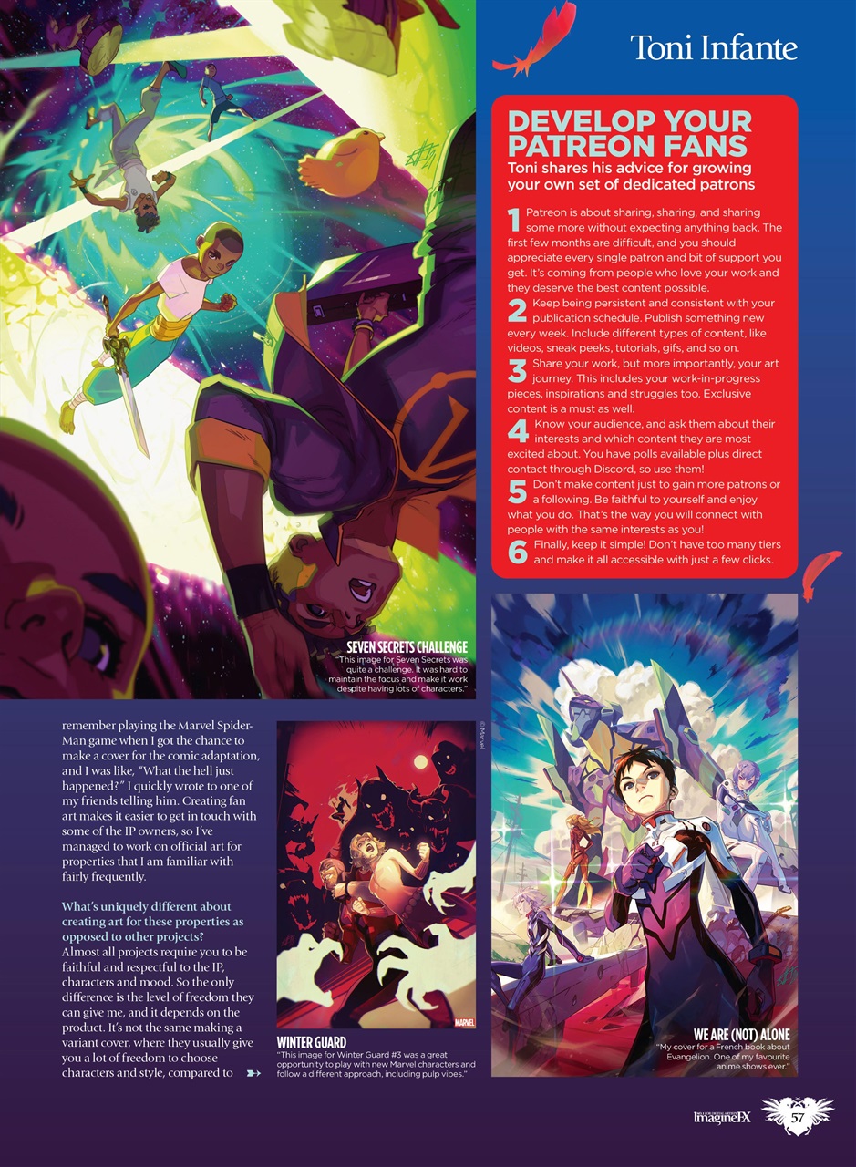 ImagineFX Preview Pages