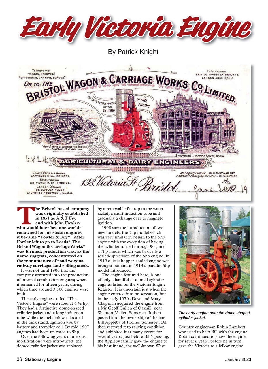 Stationary Engine Preview Pages