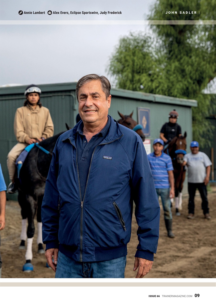 North American Trainer Magazine - horse racing Preview Pages