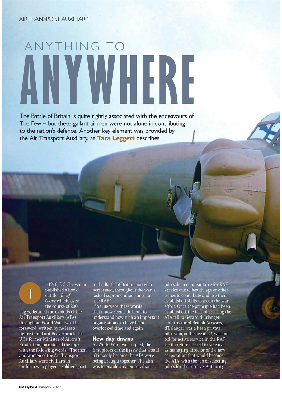 FlyPast Preview Pages