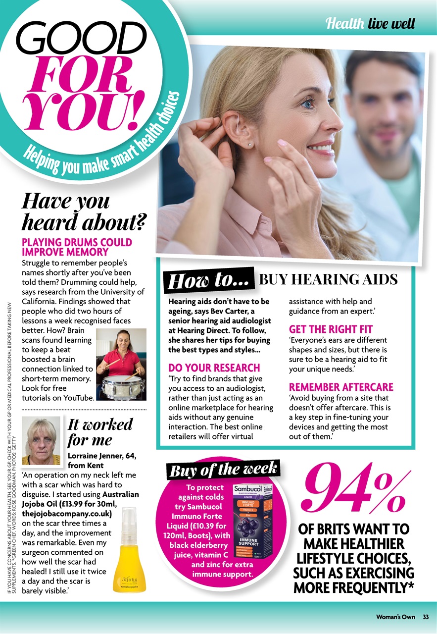 Woman's Own Lifestyle Special Preview Pages