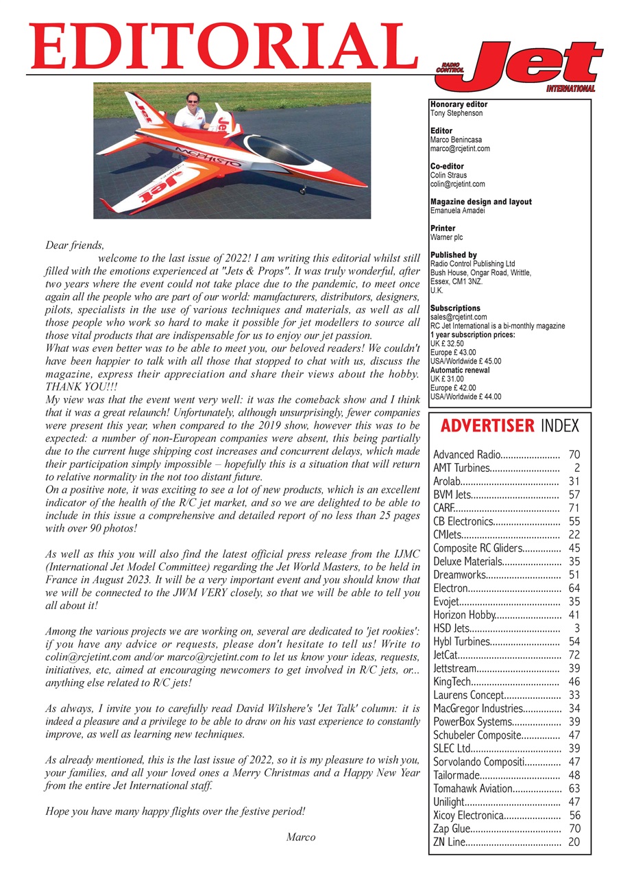 RC Jet International Preview Pages
