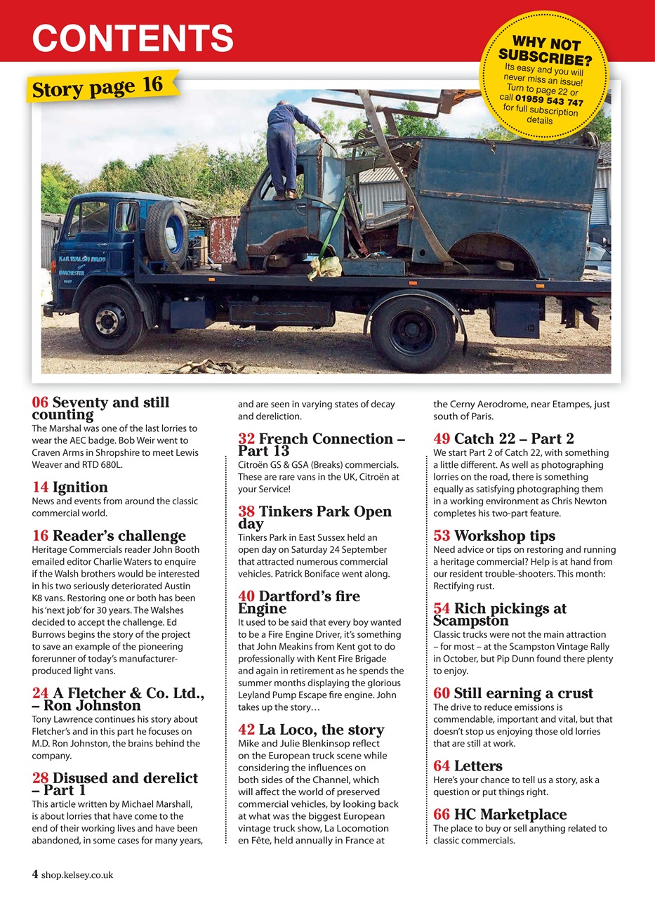 Heritage Commercials Magazine Preview Pages