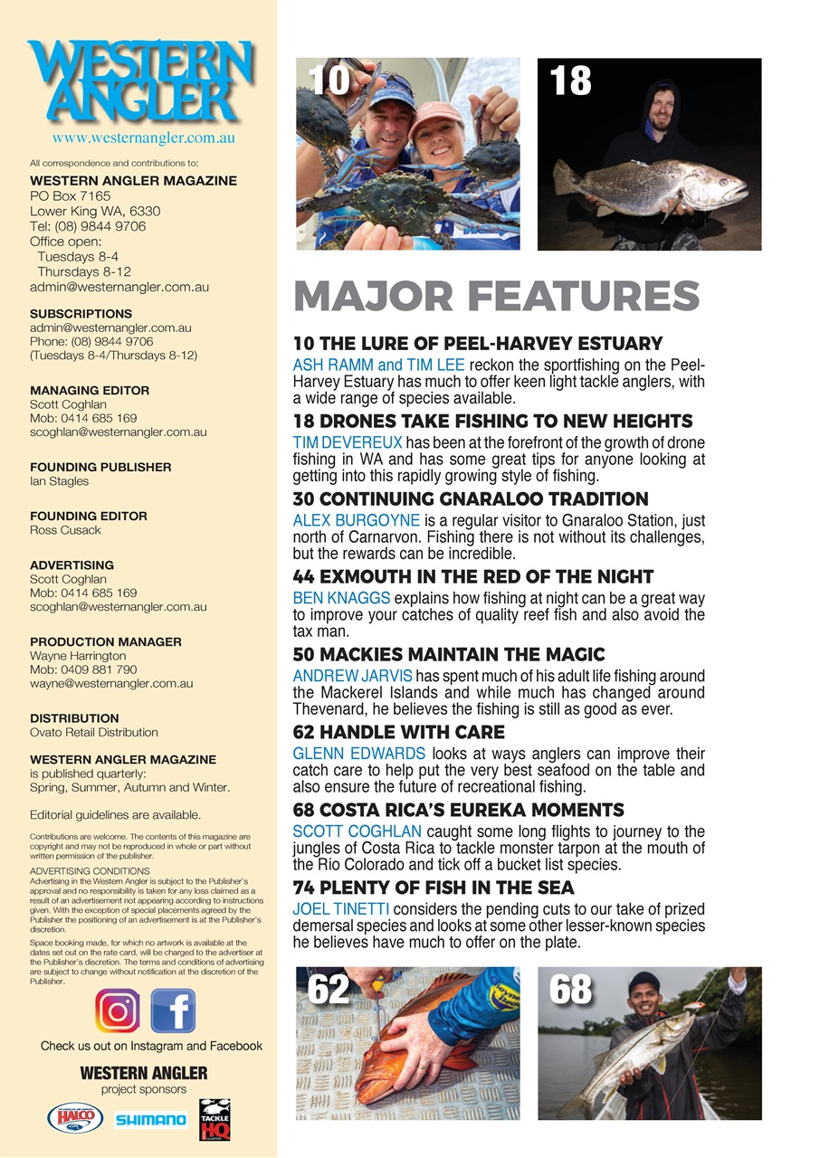 Western Angler Preview Pages