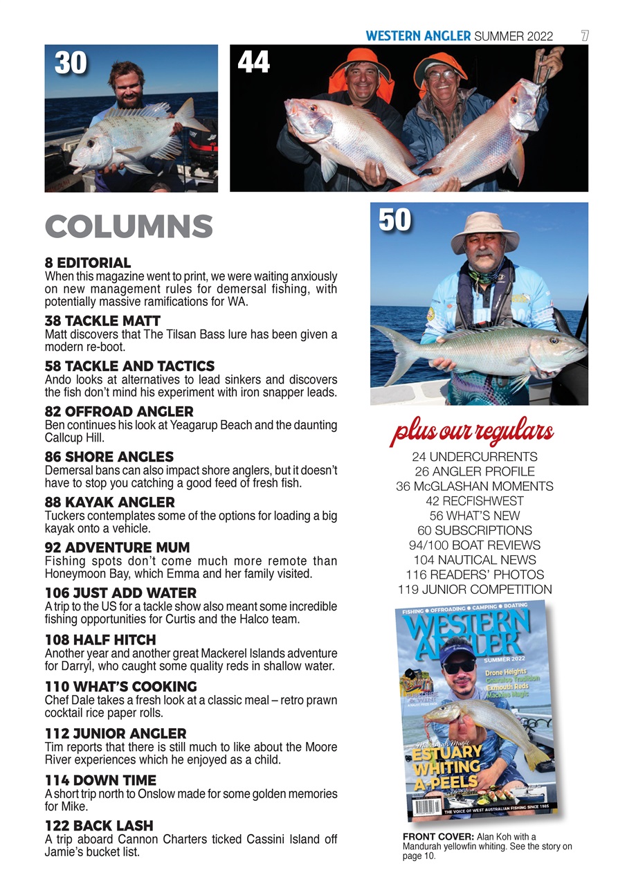 Western Angler Preview Pages