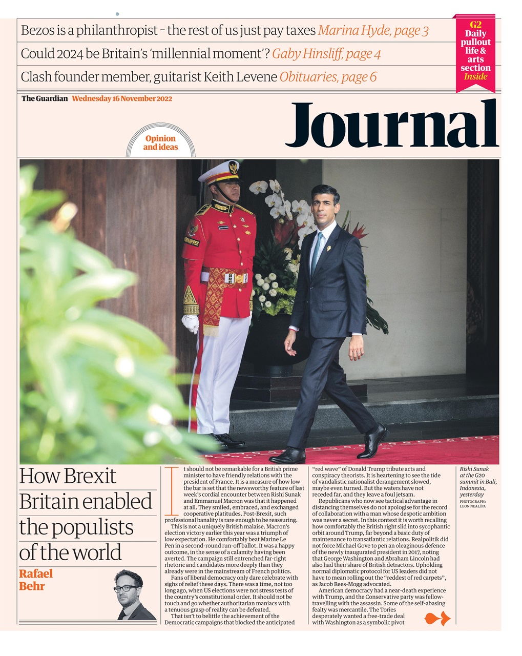 The Guardian Newspaper Preview Pages