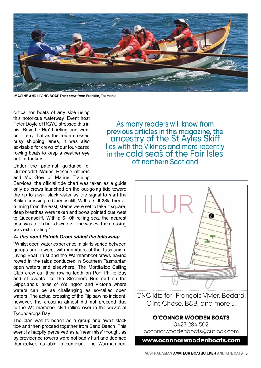 Australian Amateur Boat Builder Preview Pages