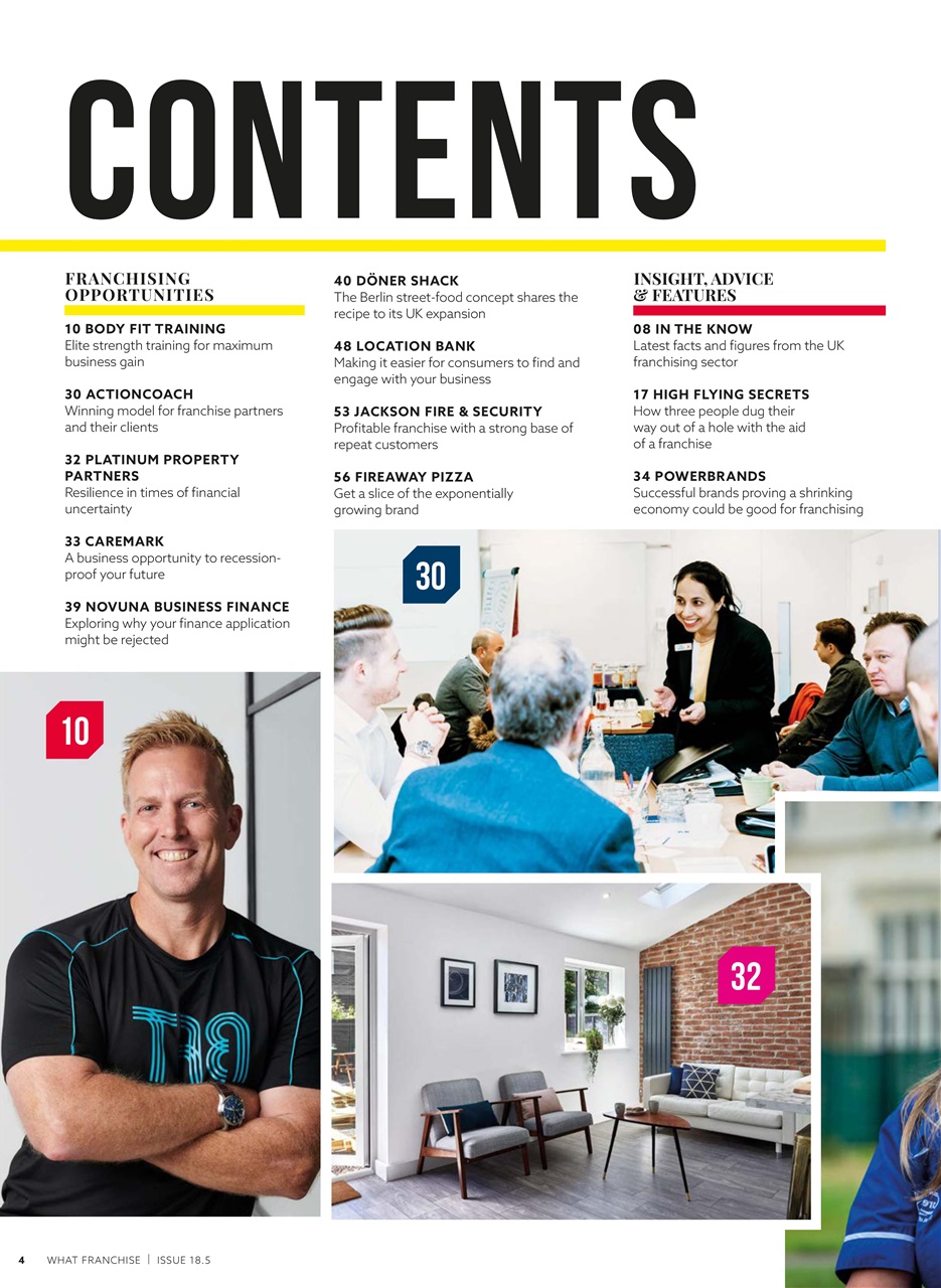 What Franchise Preview Pages