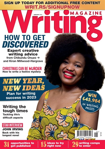 Writing Magazine issue 