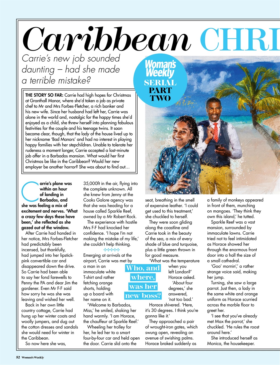 Woman's Weekly Preview Pages