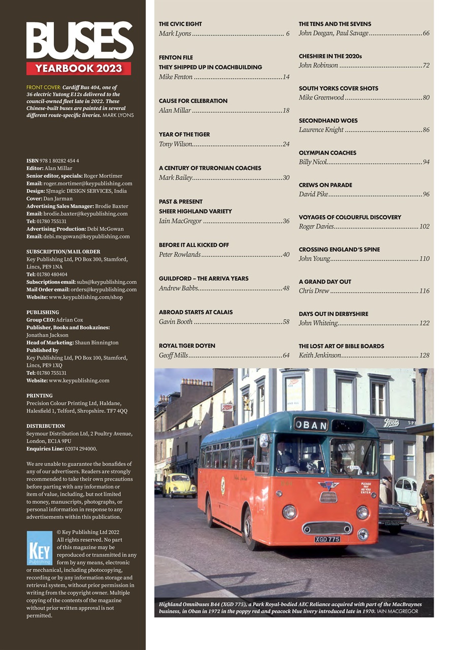 Buses Magazine Preview Pages