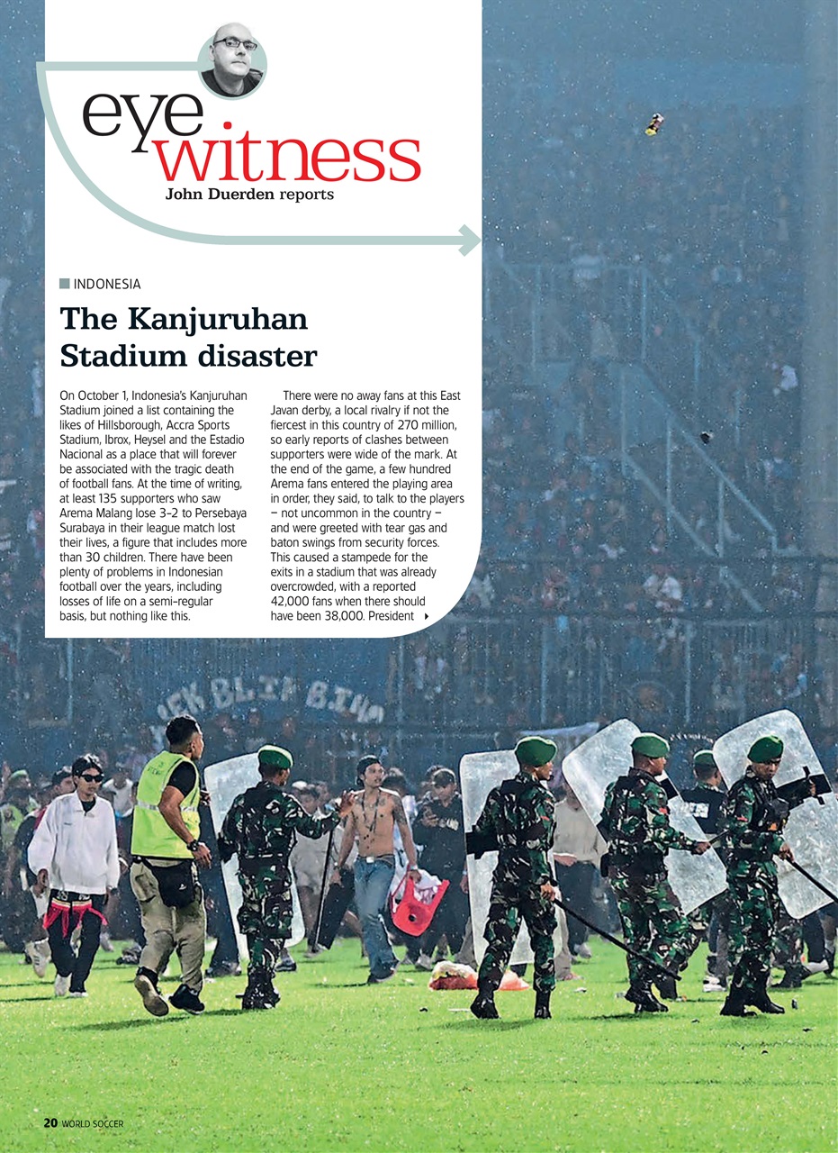 World Soccer Preview Pages