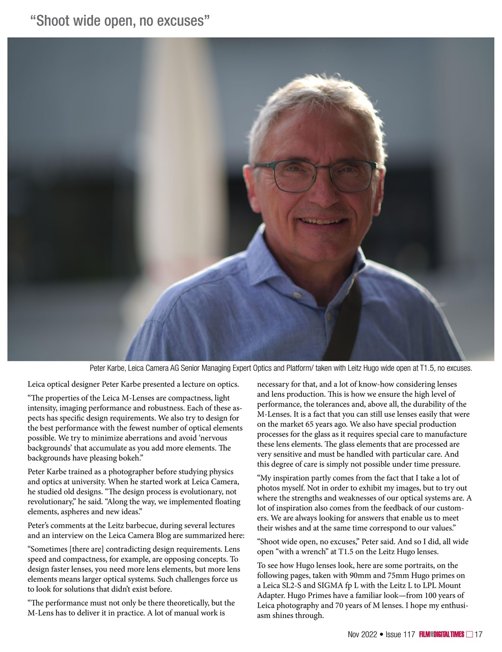 Film and Digital Times Preview Pages