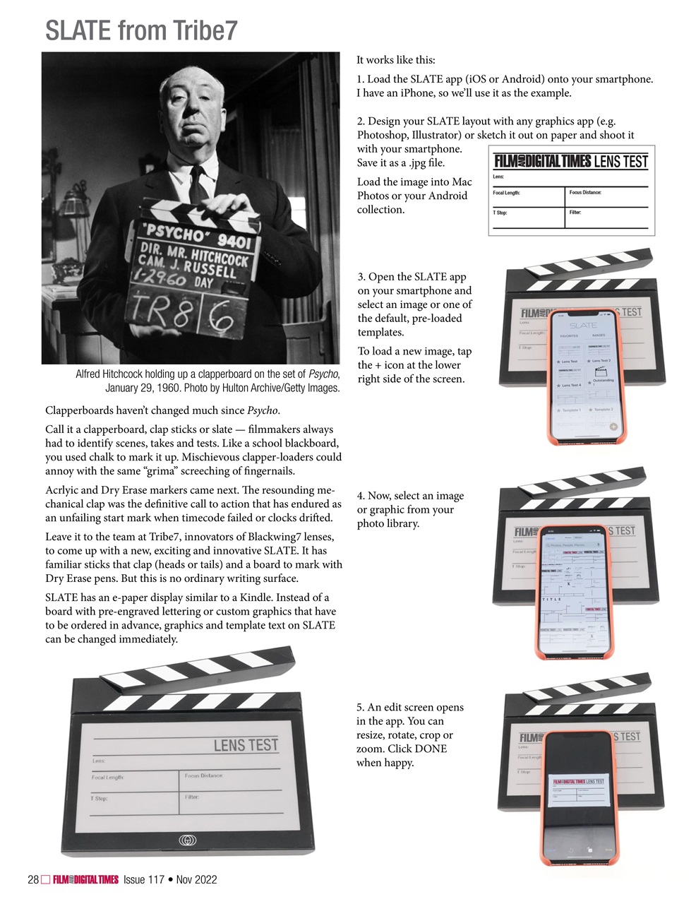 Film and Digital Times Preview Pages
