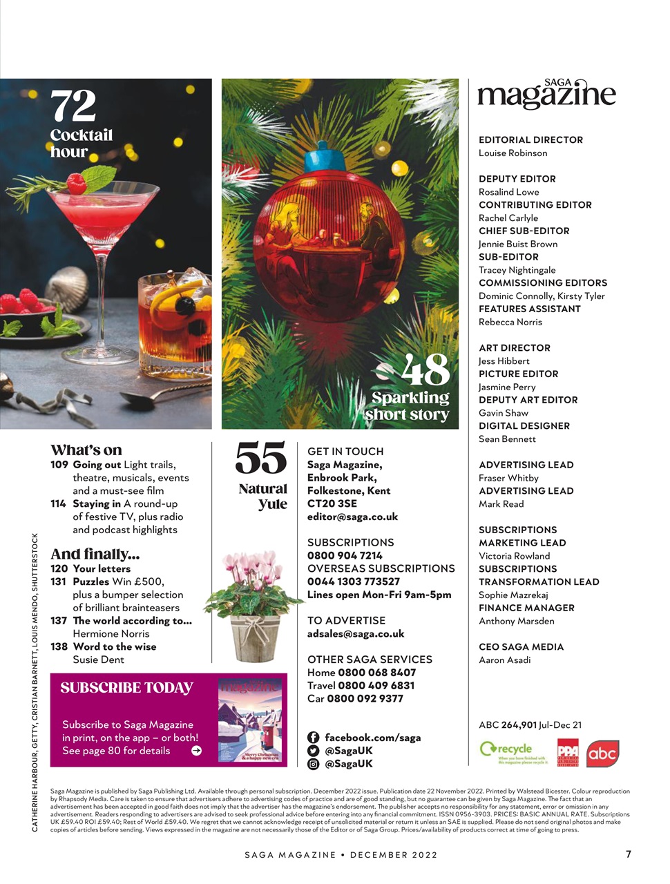 Saga Magazine Preview Pages