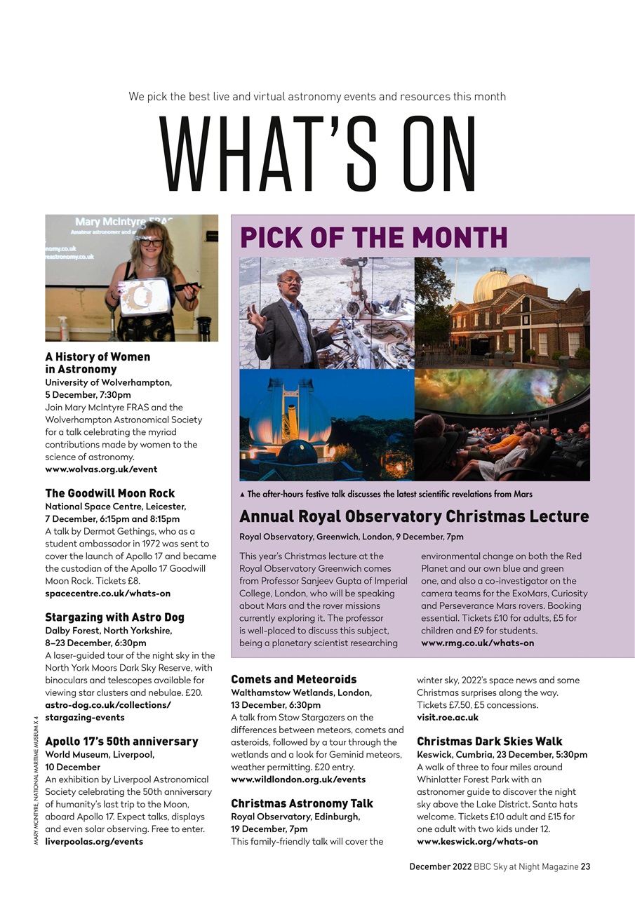 BBC Sky at Night Magazine Preview Pages