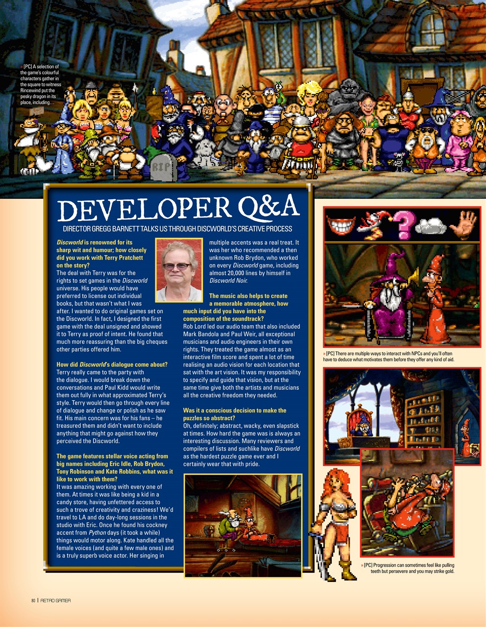Retro Gamer Preview Pages