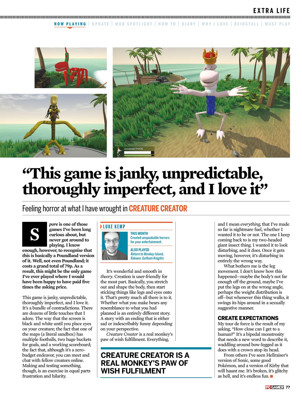 PC Gamer (US Edition) Preview Pages