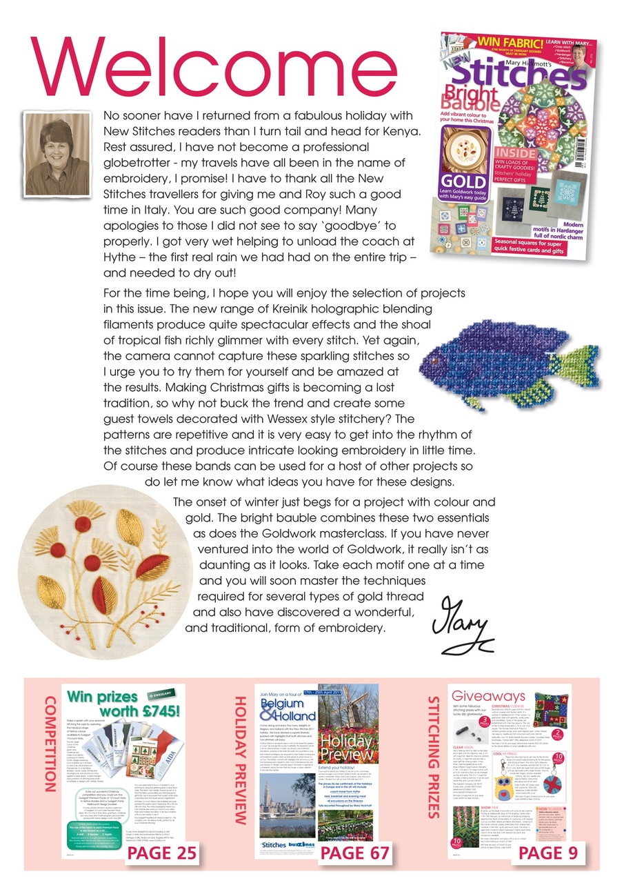 New Stitches Preview Pages