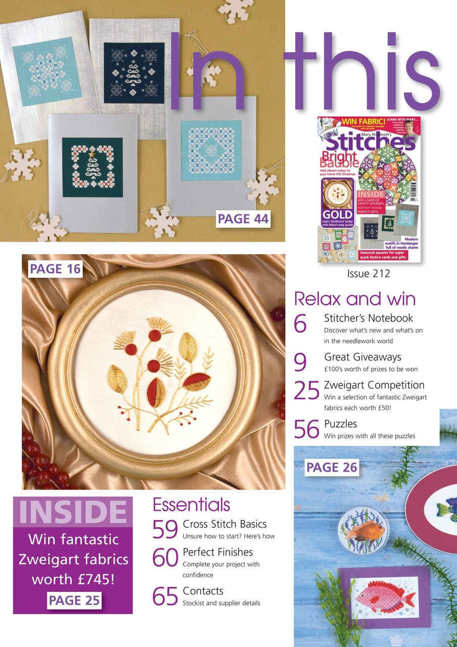 New Stitches Preview Pages