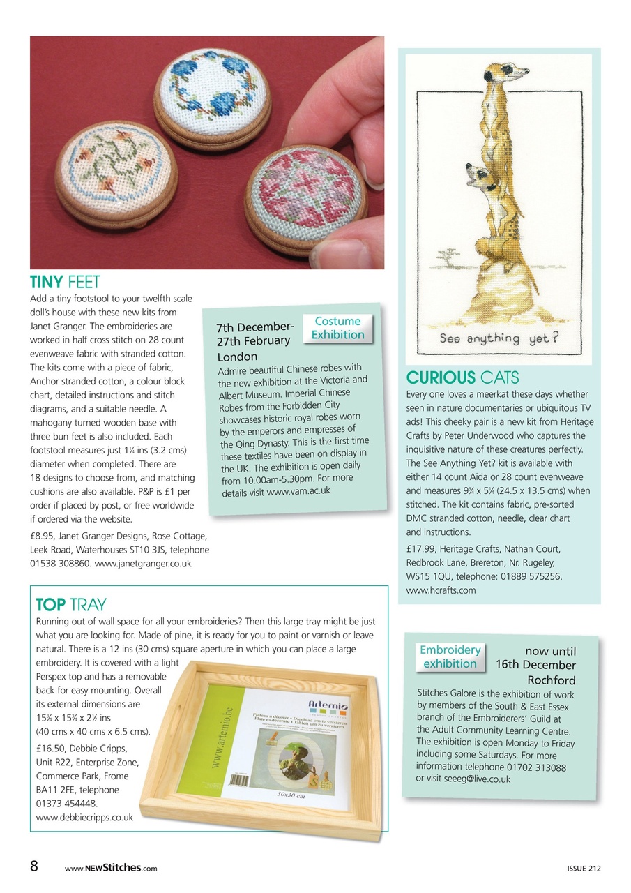 New Stitches Preview Pages