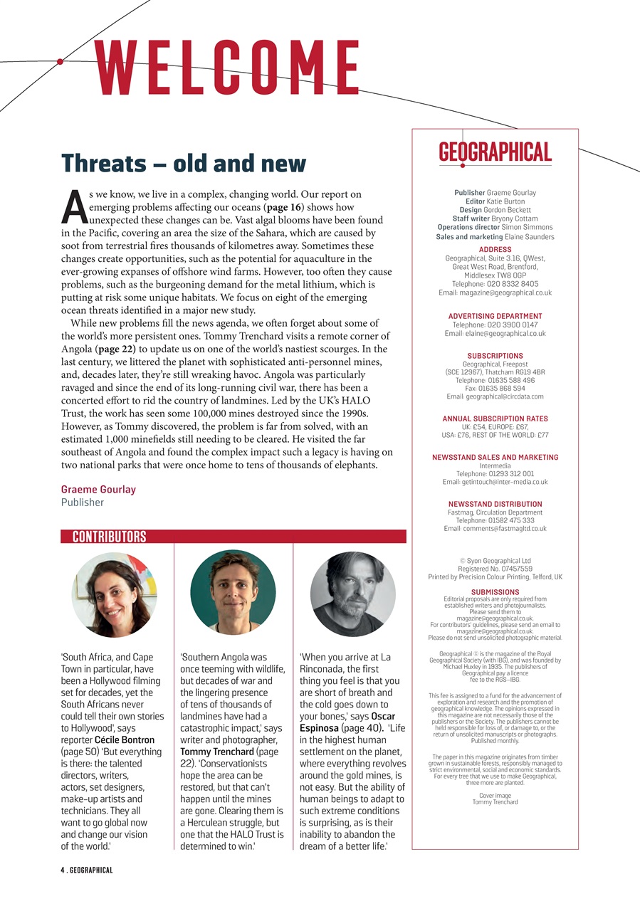 Geographical Preview Pages