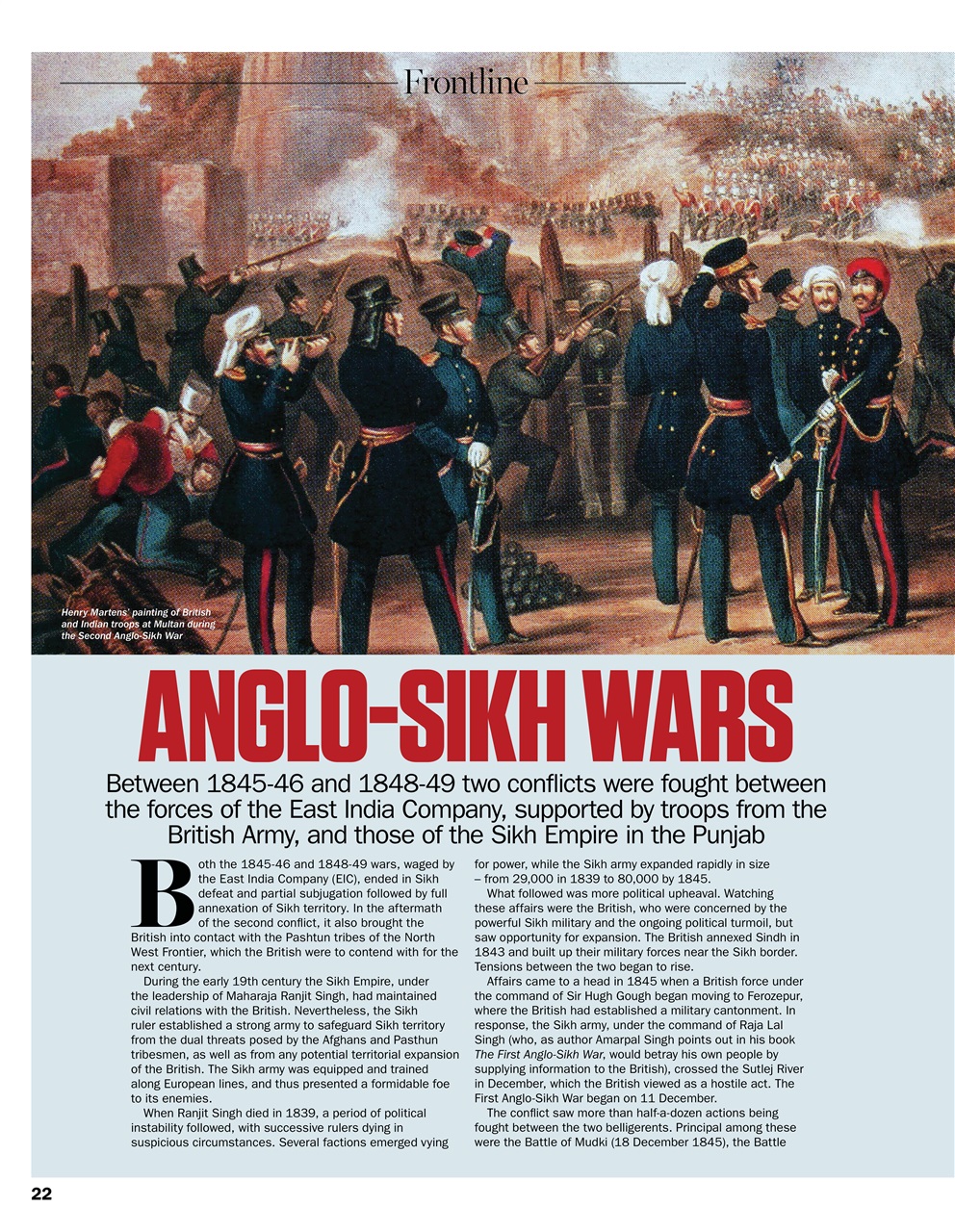 History of War Preview Pages