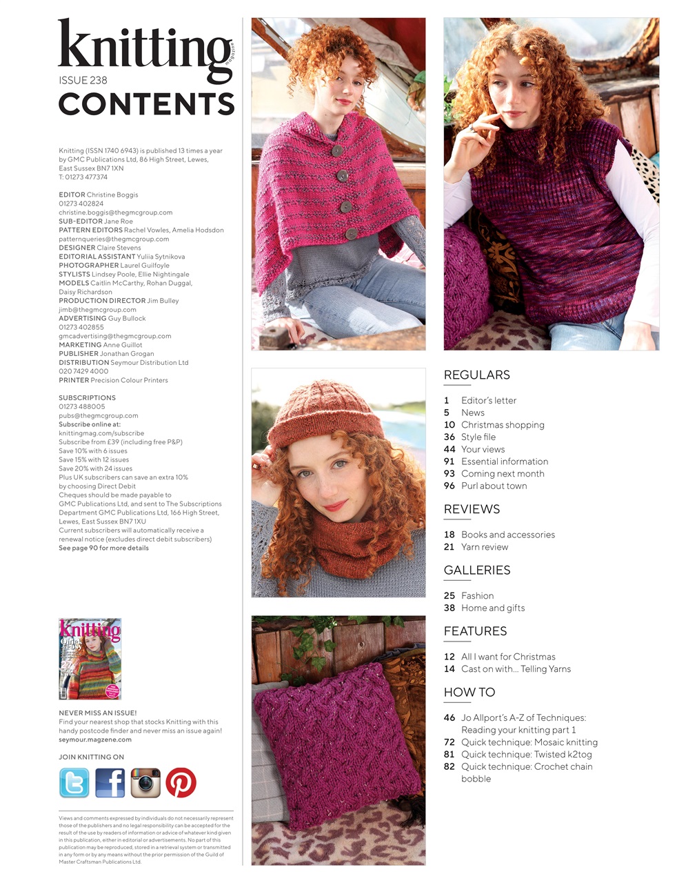 Knitting Preview Pages