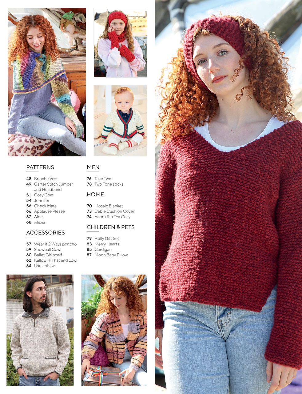 Knitting Preview Pages