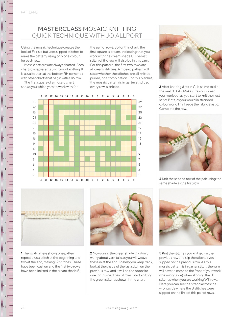 Knitting Preview Pages