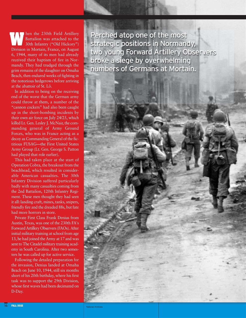 WWII Quarterly Preview Pages