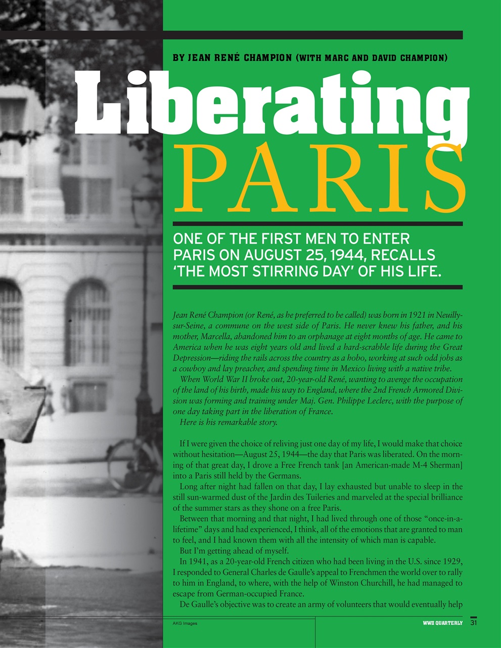 WWII Quarterly Preview Pages