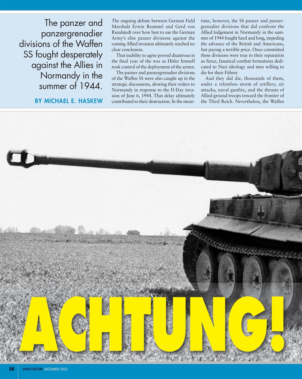 WW2 History Magazine Preview Pages