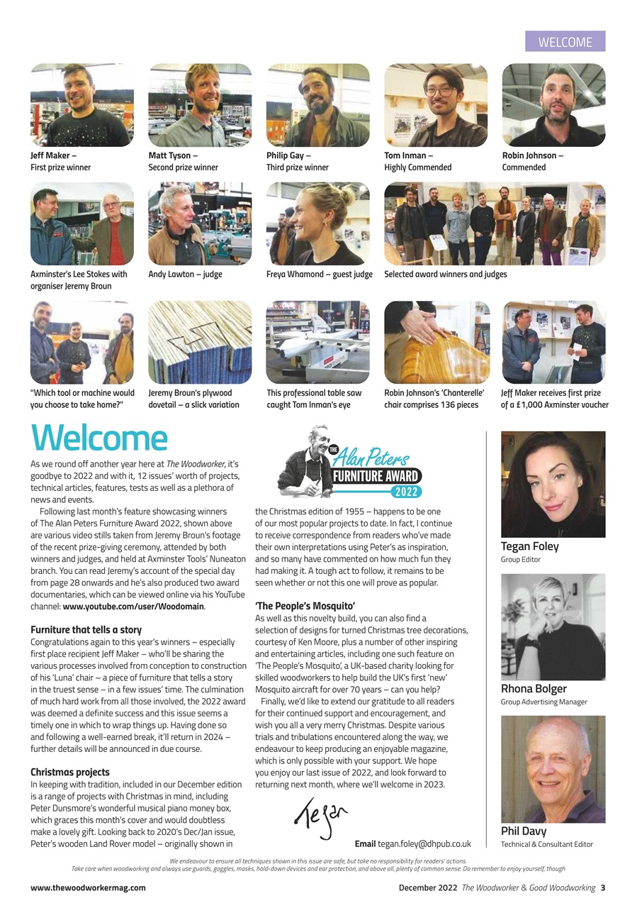 The Woodworker Magazine Preview Pages