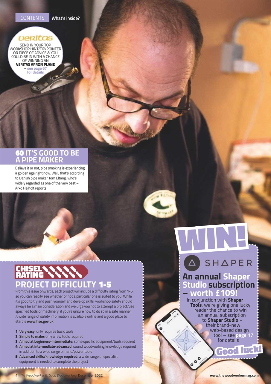 The Woodworker Magazine Preview Pages