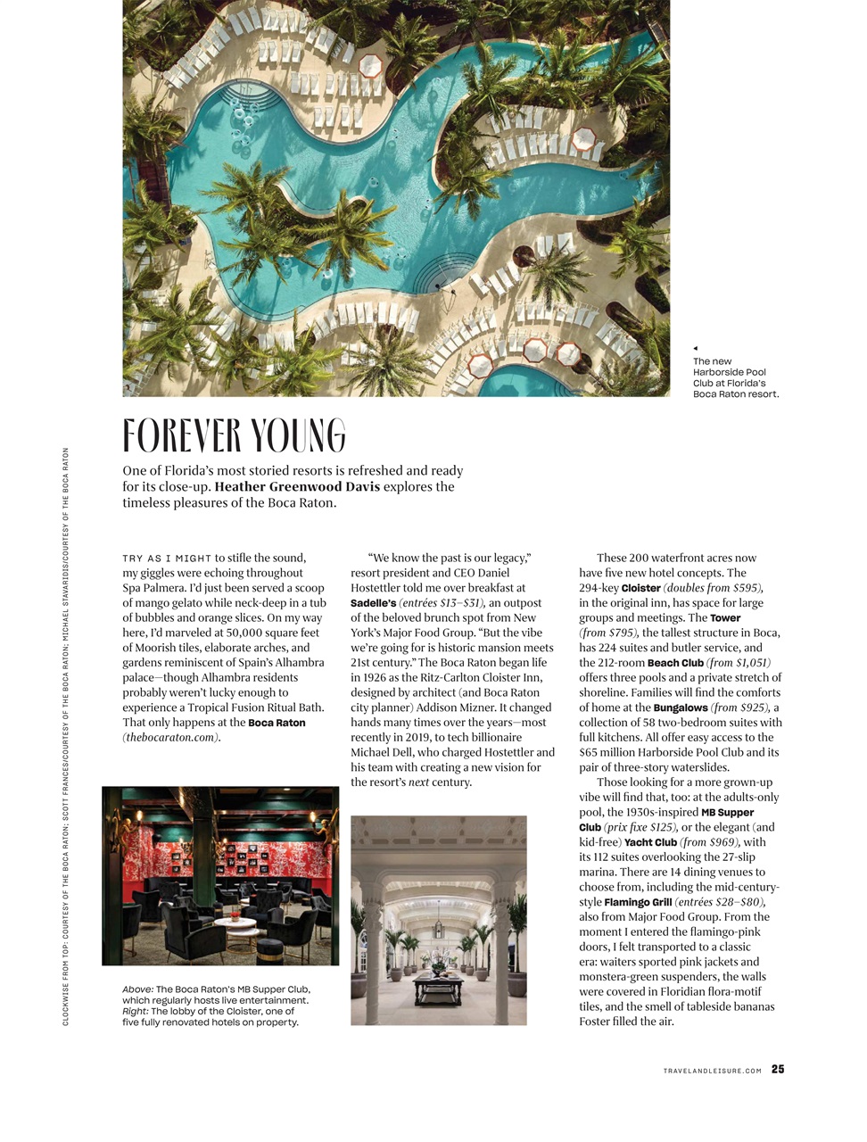 Travel + Leisure Preview Pages