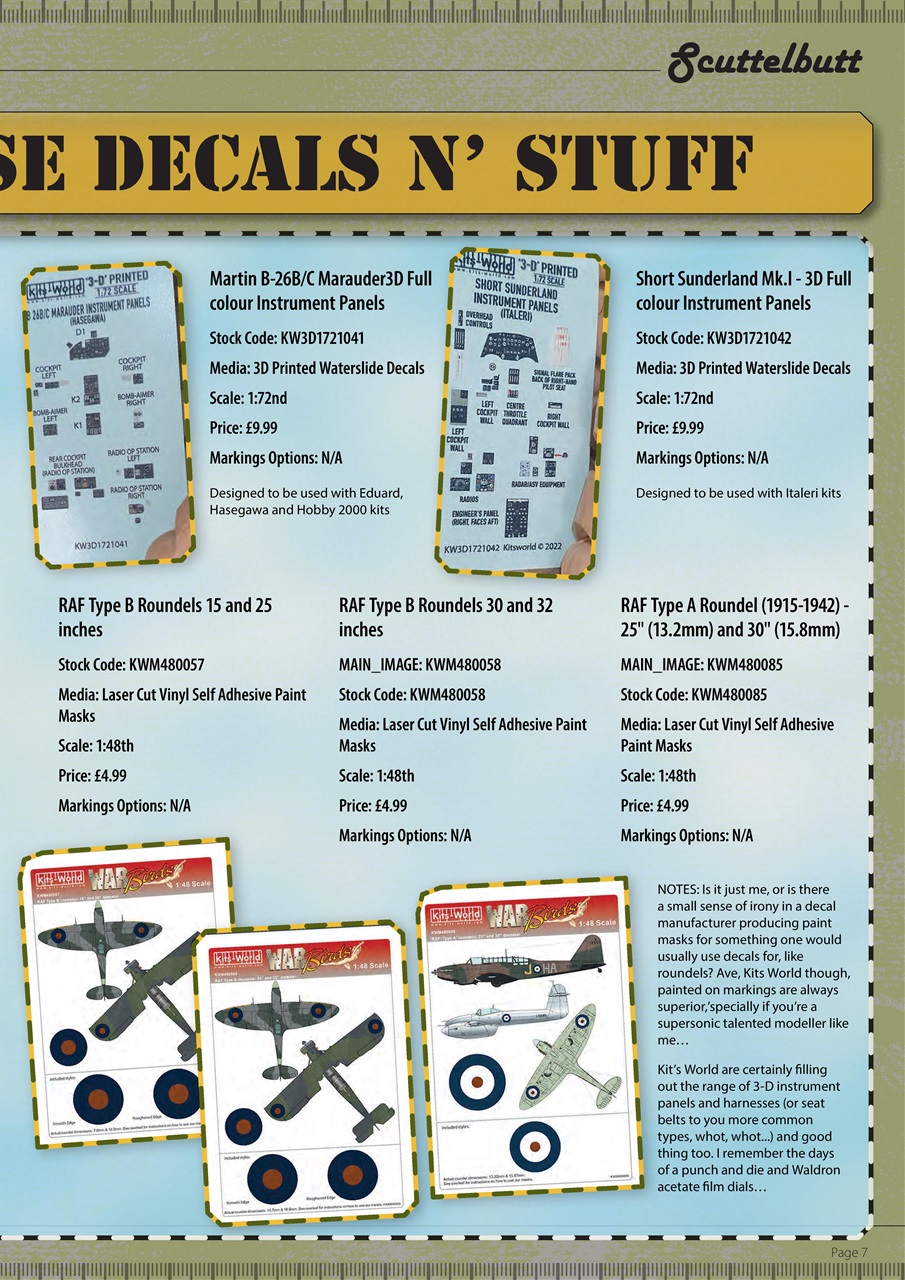 Scale Aviation and Military Modeller International (A) Preview Pages