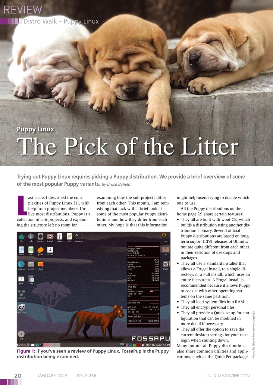 Linux Magazine Preview Pages